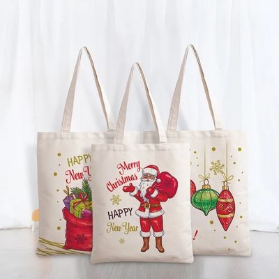 Προσαρμοσμένη Eco Bag Custom Eco Pattern Bags Ανακυκλωμένη χρωματιστή 100% βαμβακερή σακούλα Canvas Tote