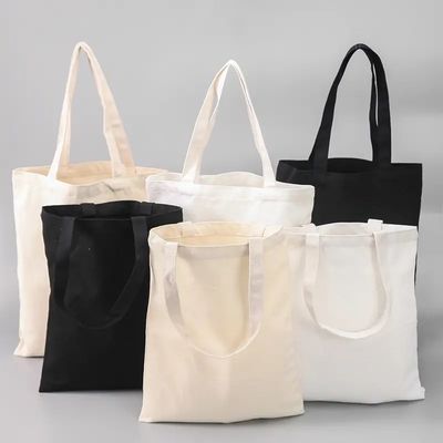 Προσαρμοσμένη Eco Bag Custom Eco Pattern Bags Ανακυκλωμένη χρωματιστή 100% βαμβακερή σακούλα Canvas Tote
