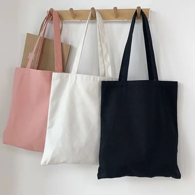 12oz Original Cotton Canvas Plain Tote Bag με προσαρμοσμένο λογότυπο Eco Friendly Totebag
