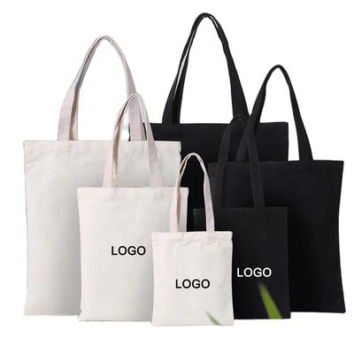 12oz Original Cotton Canvas Plain Tote Bag με προσαρμοσμένο λογότυπο Eco Friendly Totebag
