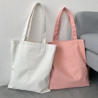 12oz Original Cotton Canvas Plain Tote Bag με προσαρμοσμένο λογότυπο Eco Friendly Totebag
