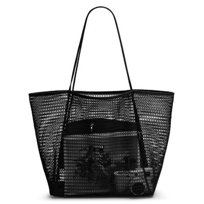 Προσαρμοσμένο Μεγάλο Προσαρμοσμένο Beach Mesh Tote Bag με χειριστήριο στυλ για μια διασκεδαστική μέρα στην παραλία