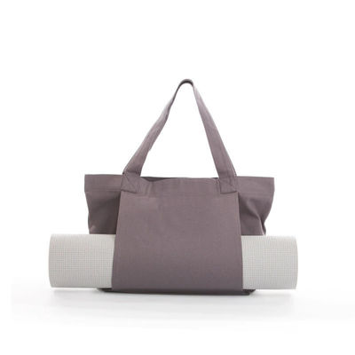 Προσαρμοσμένο χρώμα Eco Friendly Cotton Canvas Yoga Mat Bag για τους οικολογικά συνειδητούς γιόγκες