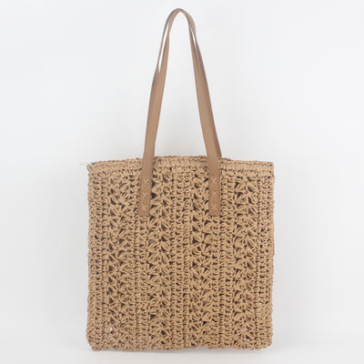 2022 Fashion Handbag Summer Weave Straw Beach Bag Tote Bag με προσαρμοσμένο λογότυπο