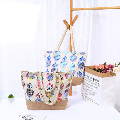Τσάντα παραλίας Κυρίες Γυναικεία Casual Tote Φόρμα Φόρμα Φετινή Μεγάλη χωρητικότητα