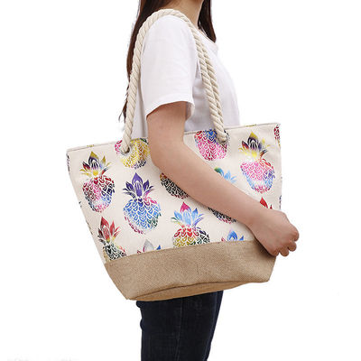Τσάντα παραλίας Κυρίες Γυναικεία Casual Tote Φόρμα Φόρμα Φετινή Μεγάλη χωρητικότητα