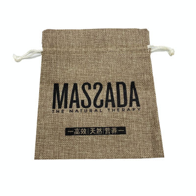 Προσαρμοσμένο λογότυπο Jute Drawstring Pouch για την καθημερινή σχολική ζωή βασικά και οργάνωση