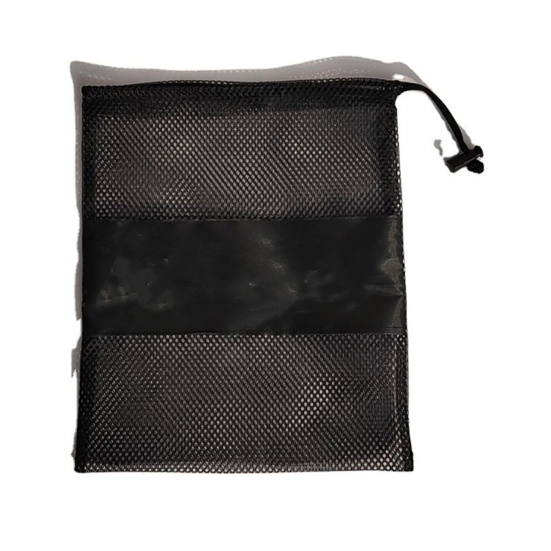 Προσαρμοσμένο λογότυπο Μικρό Nylon Mesh Net Αποθήκευση Drawstring τσάντα τσάντα για γυαλιά ηλίου μεταφοράς