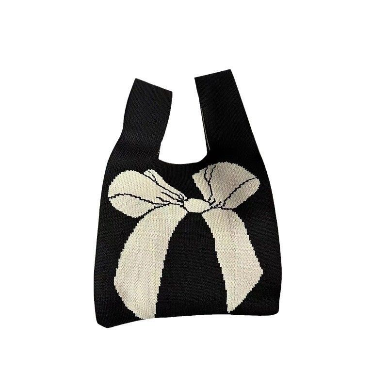 Προσαρμοσμένο σχεδιασμό τσάντας για το Tote Design πλεκτό βιολογικό ύφασμα βαμβακιού με φιλικό προς το περιβάλλον κόμπο