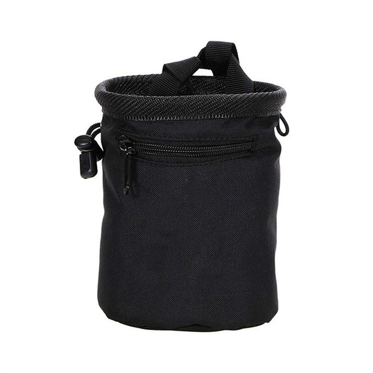 Προσαρμοσμένο χρώμα ανοιχτό κλείσιμο Bouldering Chalk Bag Bucket για αναρρίχηση βαρών