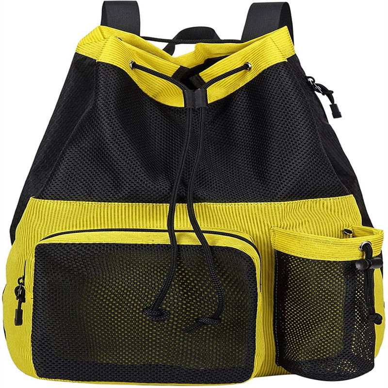 Αποδεκτό OEM/ODM Bow Pattern Mesh Gym Backpack για πισίνα Beach Yoga Work Gear