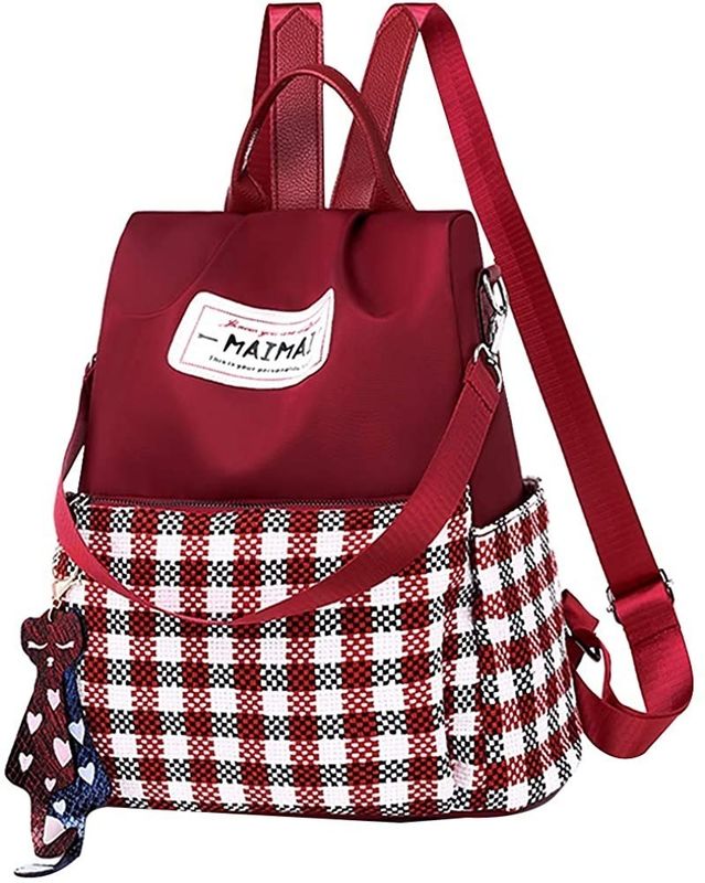Εσωτερική τσάντα τσέπης γυναικών Oxford Plaid τσάντα τσάντα για την αντικλοπή ταξιδιωτικό σχολείο