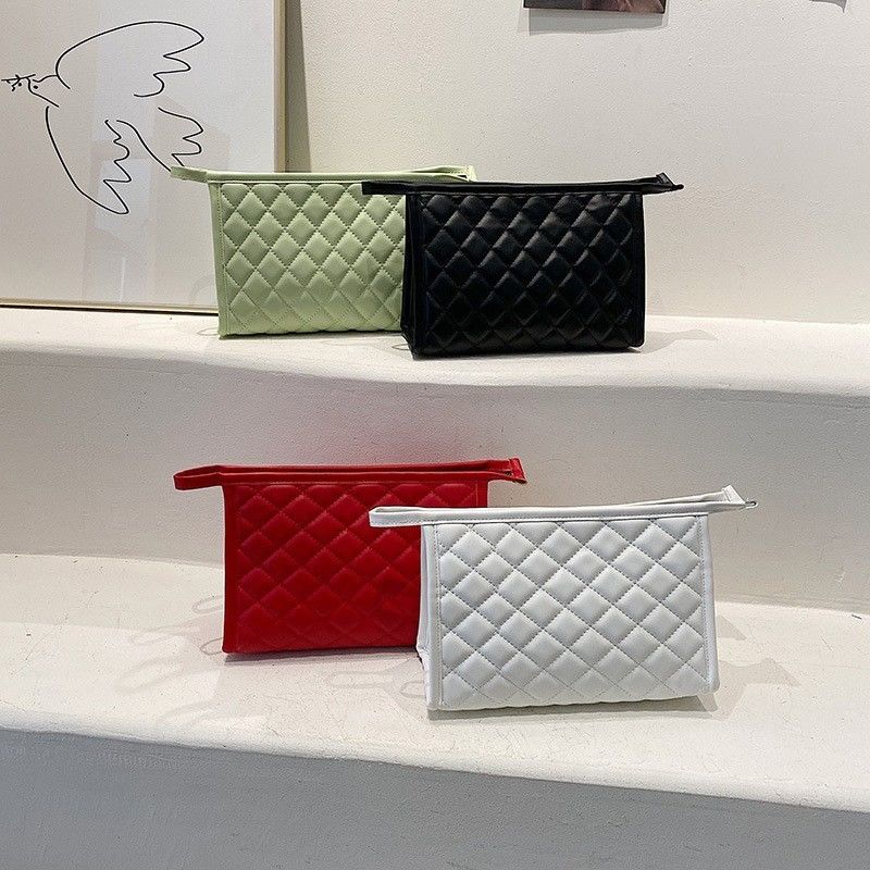 Πολυεστέρα υφάσματα Quilted ταξιδιωτικές καλλυντικές τσάντες για το Custom Logo σας