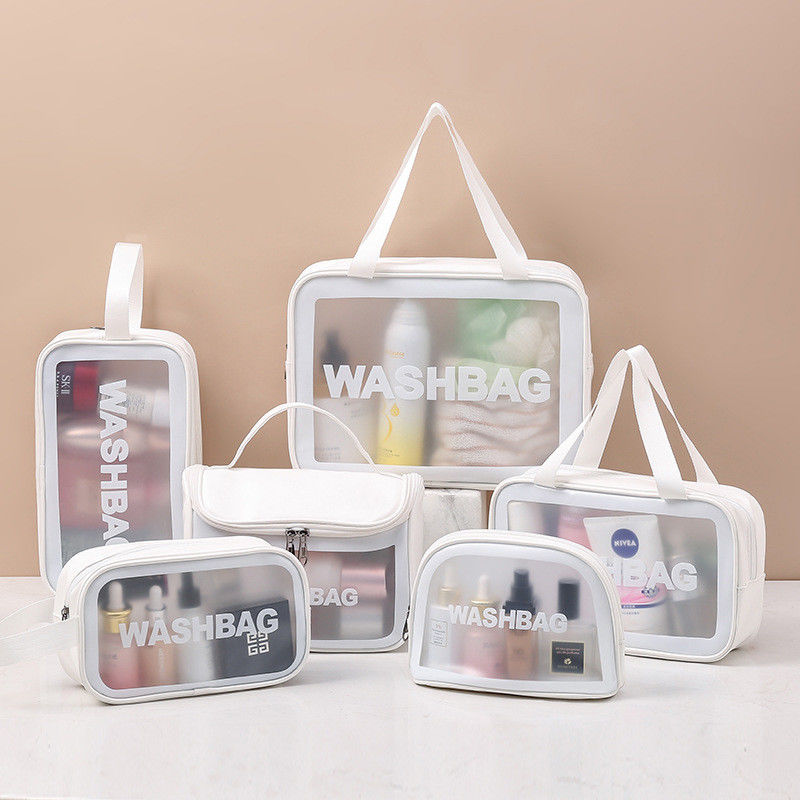 Κλειδωμένο με φερμουάρ Custom Pouch Beauty Makeup Bag με τυπωμένο λογότυπο και ταξιδιωτική καλλυντική τσάντα