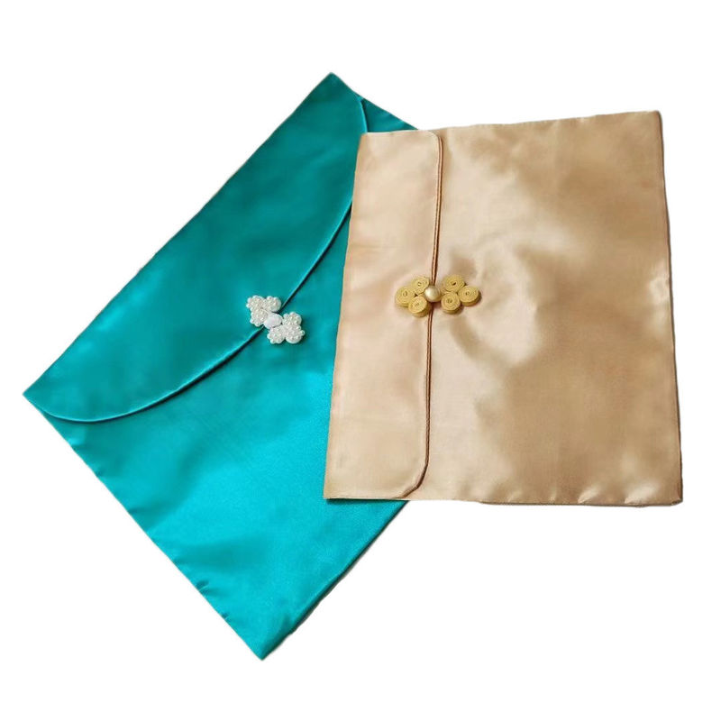 Στυλιστική σατένια τσάντα για το Custom Logo Flip Dust Bag Wig Κάτω ρούχα Πακέτο μαντήλας