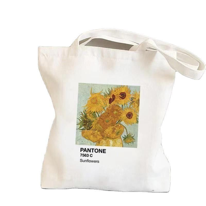 Τσάντα Tote Custom Logo Τυπωμένη Canvas Beach Bag για την καθημερινή σχολική ζωή OEM/ODM Δέχεται