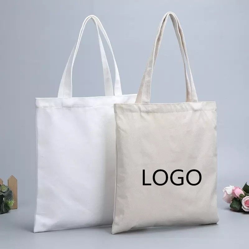 Χειρισμένο στυλ Custom Τυπωμένη τσάντα Tote με Custom λογότυπο και προσαρμοσμένο χρώμα